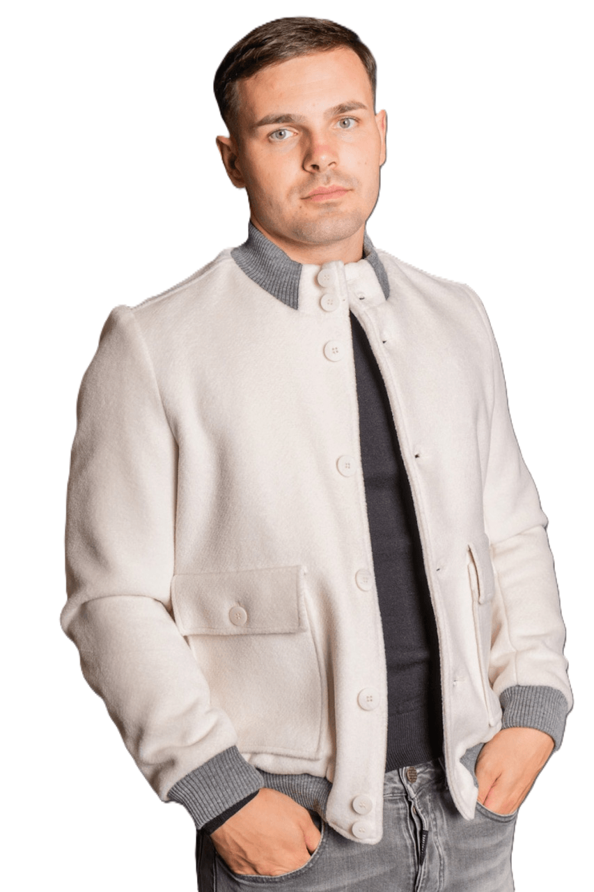 Takeshy Kurosawa by Tela - N Muška jakna T00071, Bež