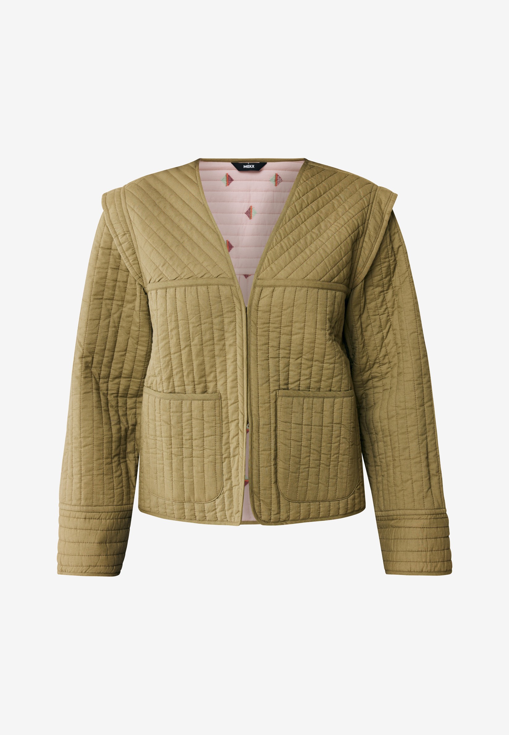 MEXX Ženska kratka jakna, Maslinasta