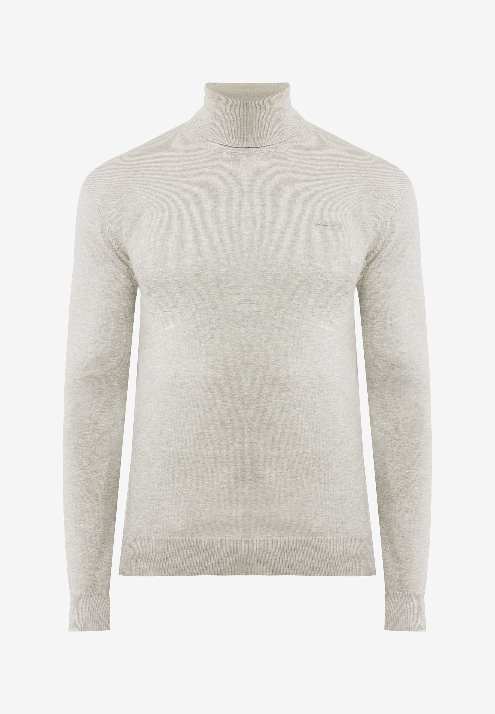 Mexx Muški džemper Meru MF006604653M, Rolka, Svetlosivi