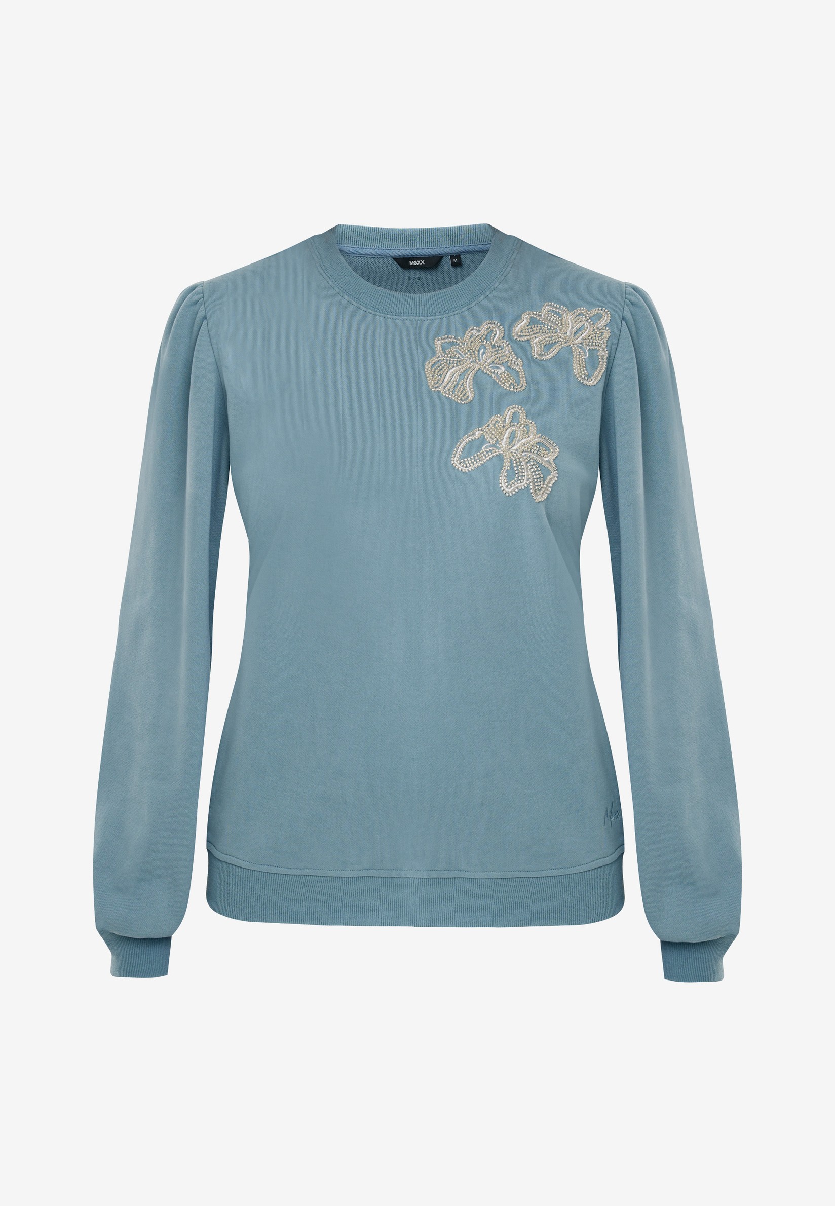 Mexx Ženski džemper MF007503353W, Dugi rukav, Okrugli izrez, Plavi