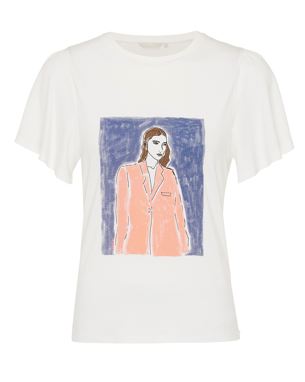 Mexx Ženska majica TU2131023W, Bela