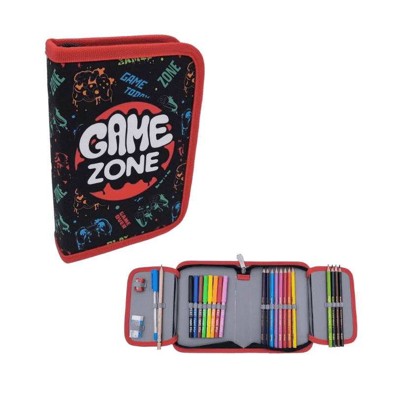 Milla Pernica za dečake Game zone 1090, Puna, Crno-crvena