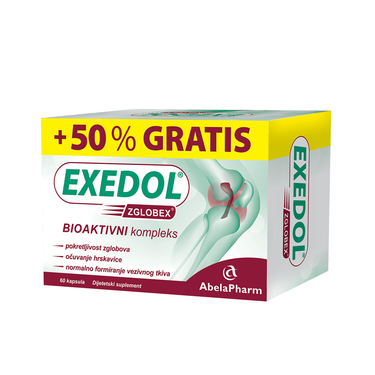 Exedol kapsule, 60 kapsula