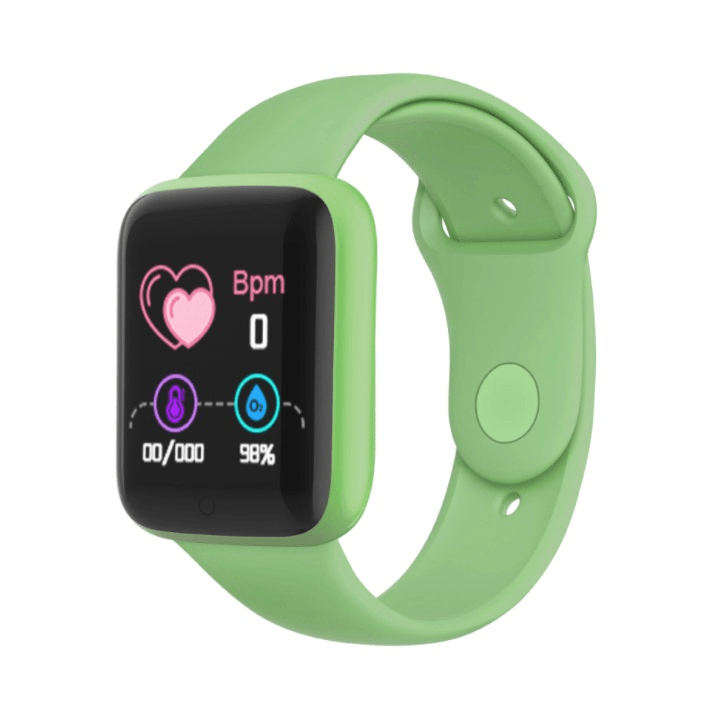 Pametna narukvica Y68, Zelena