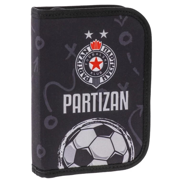 Sazio Decker pernica puna, 1 zip, fudbal, Partizan, crna