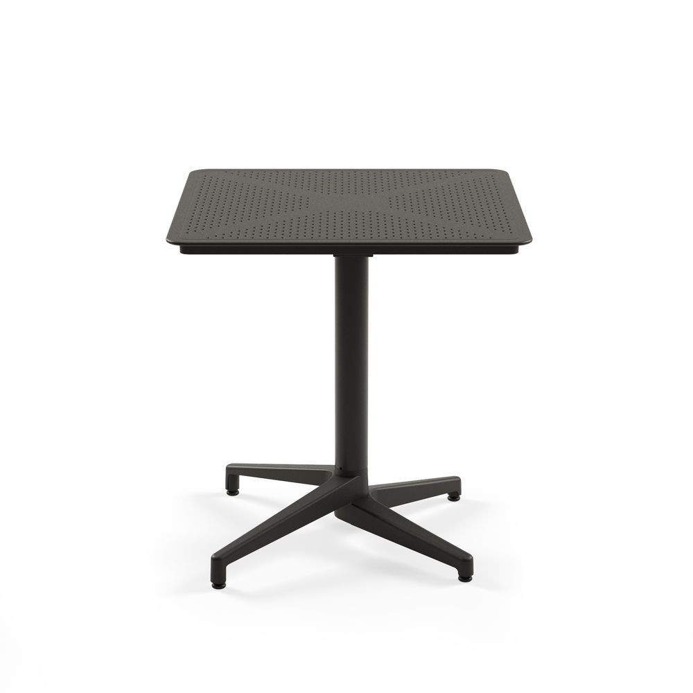 TILIA Baštenski sto Moon 70x70 cm crni