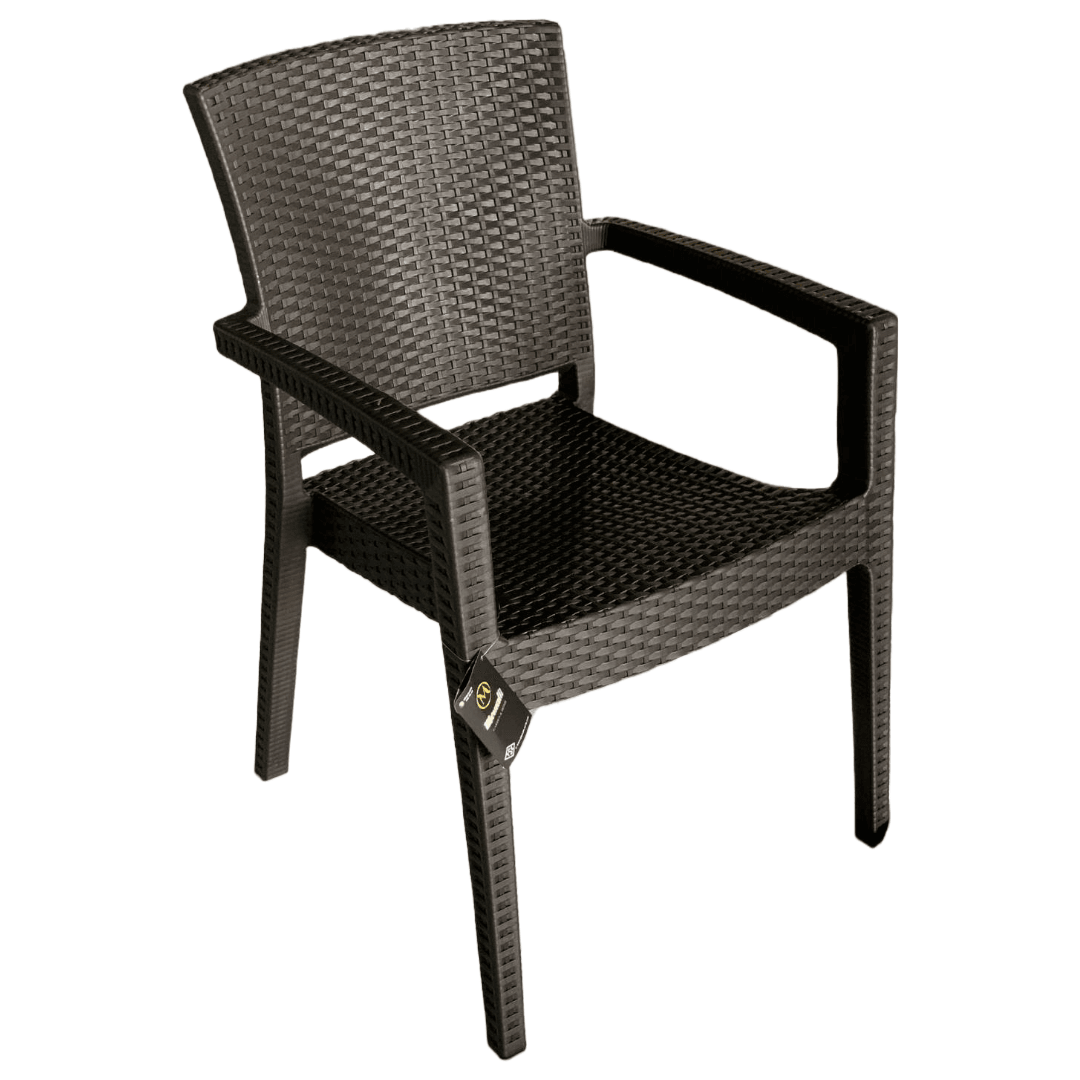 Stolica Rattan braon