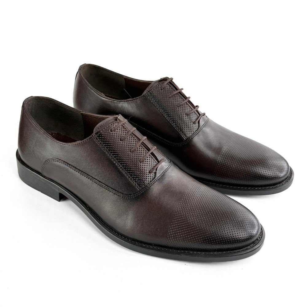 Mona Footwear Muške kožne cipele, Crne