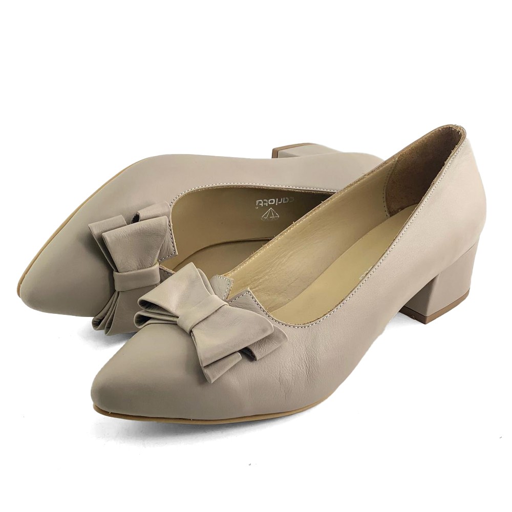 Mona Shoes Ženske cipele, Kožne, Bež