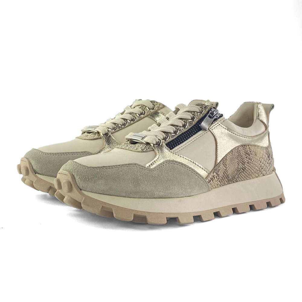 Mona Shoes Ženske patike, Kožne, Bež