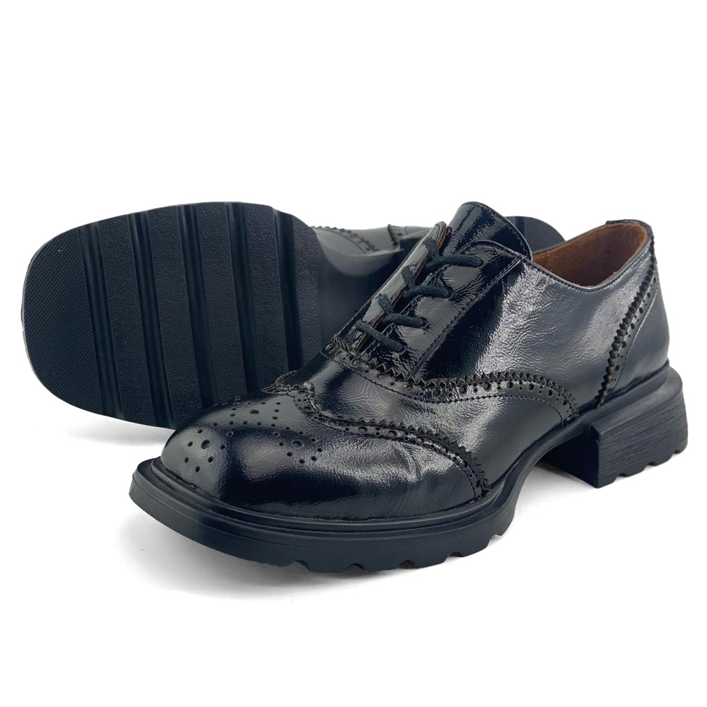 Mona Shoes Ženske cipele, Kožne, Crne