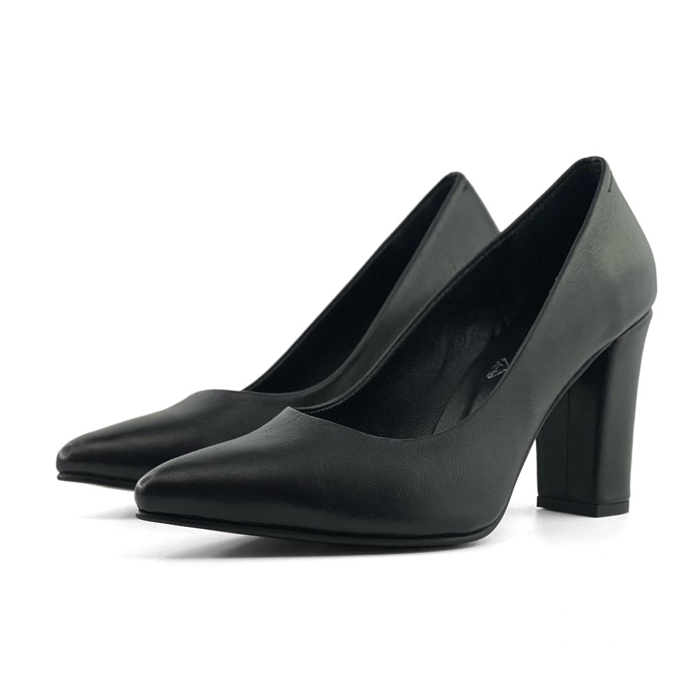 Mona Shoes Ženske cipele, Kožne, Crne