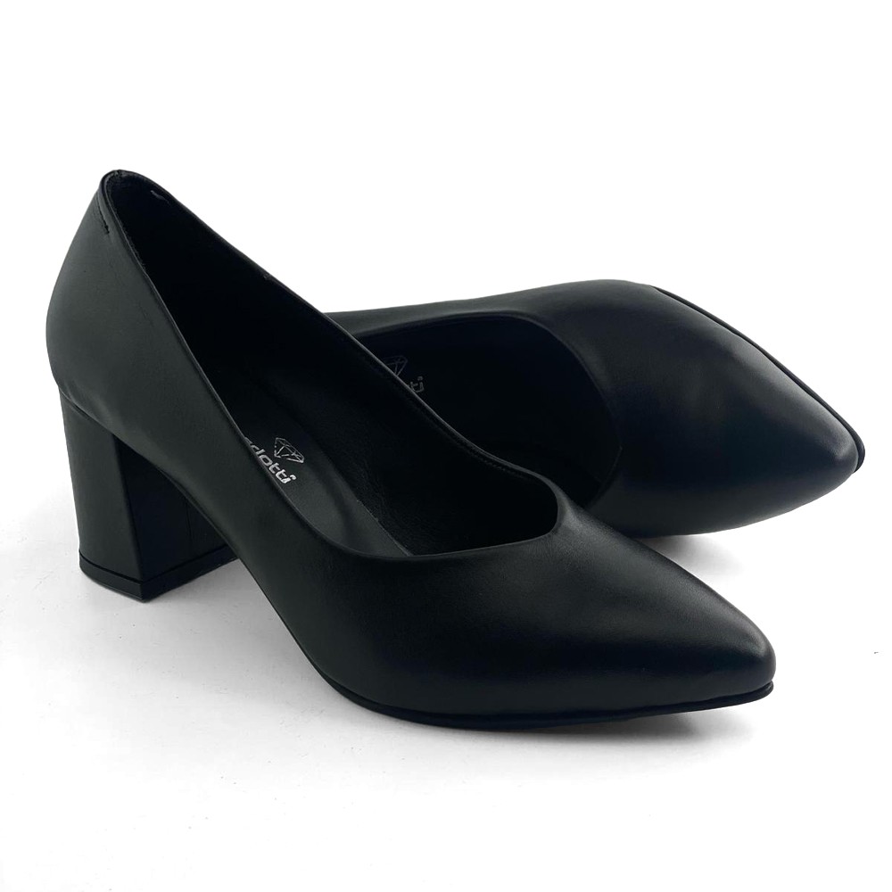 Mona Shoes Ženske cipele, Kožne, Crne