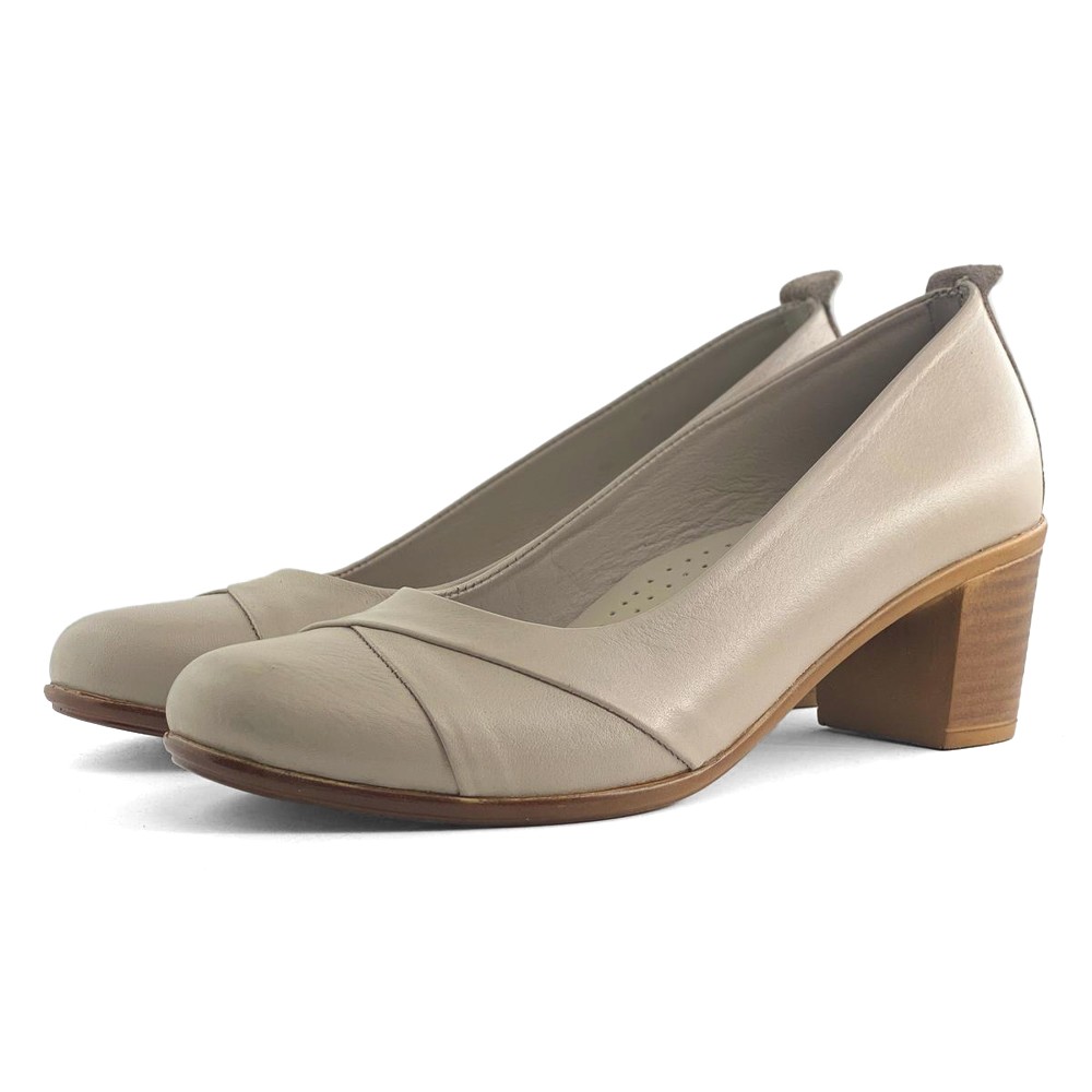 Mona Shoes Ženske cipele, Kožne, Bež