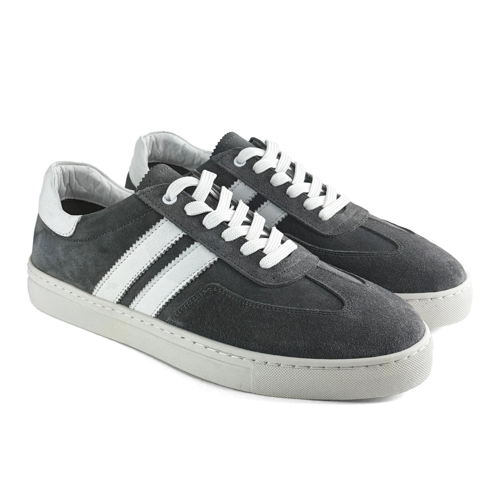 Mona Footwear Muške kožne patike, Crne