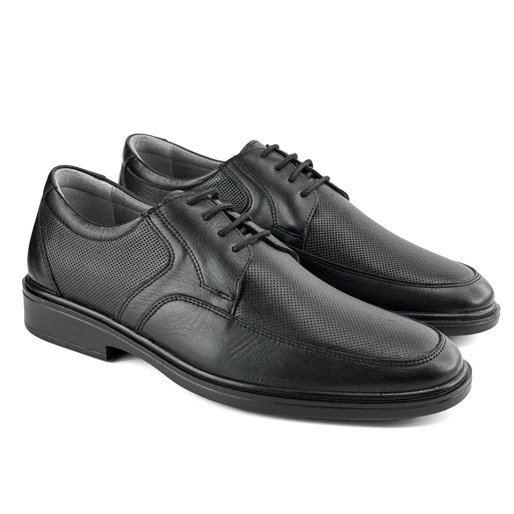 Mona Footwear Muške kožne cipele, Crne