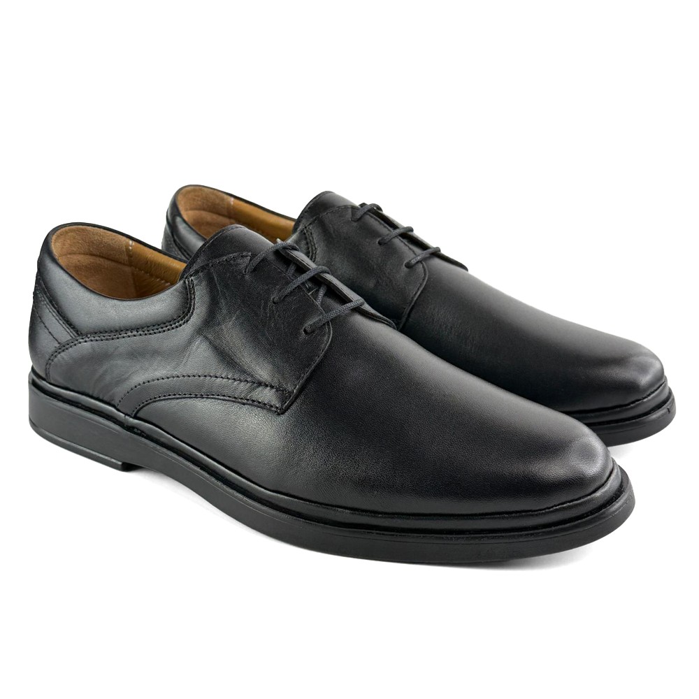 Mona Footwear Muške kožne cipele, Crne