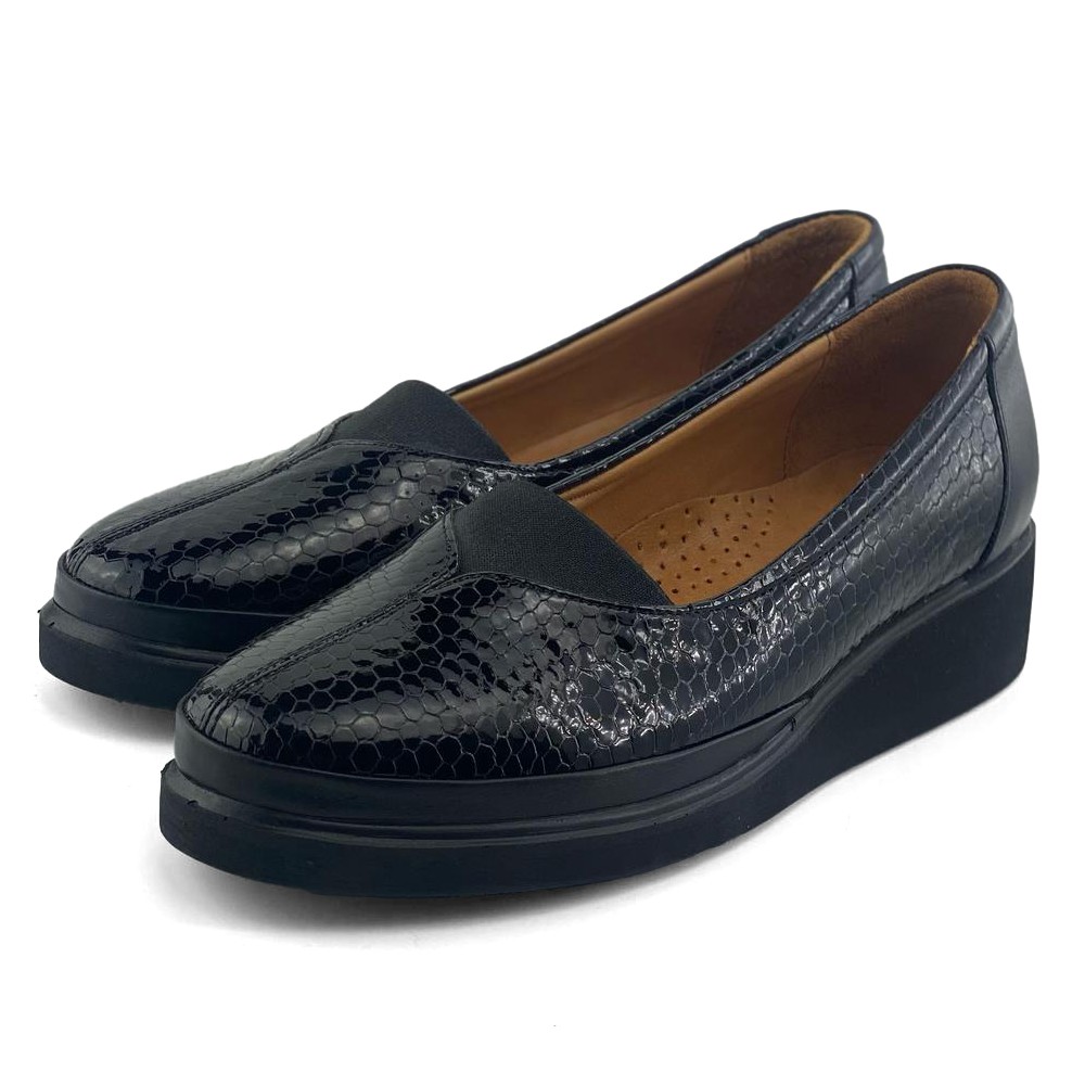 Mona Shoes Ženske cipele, Kožne, Crne