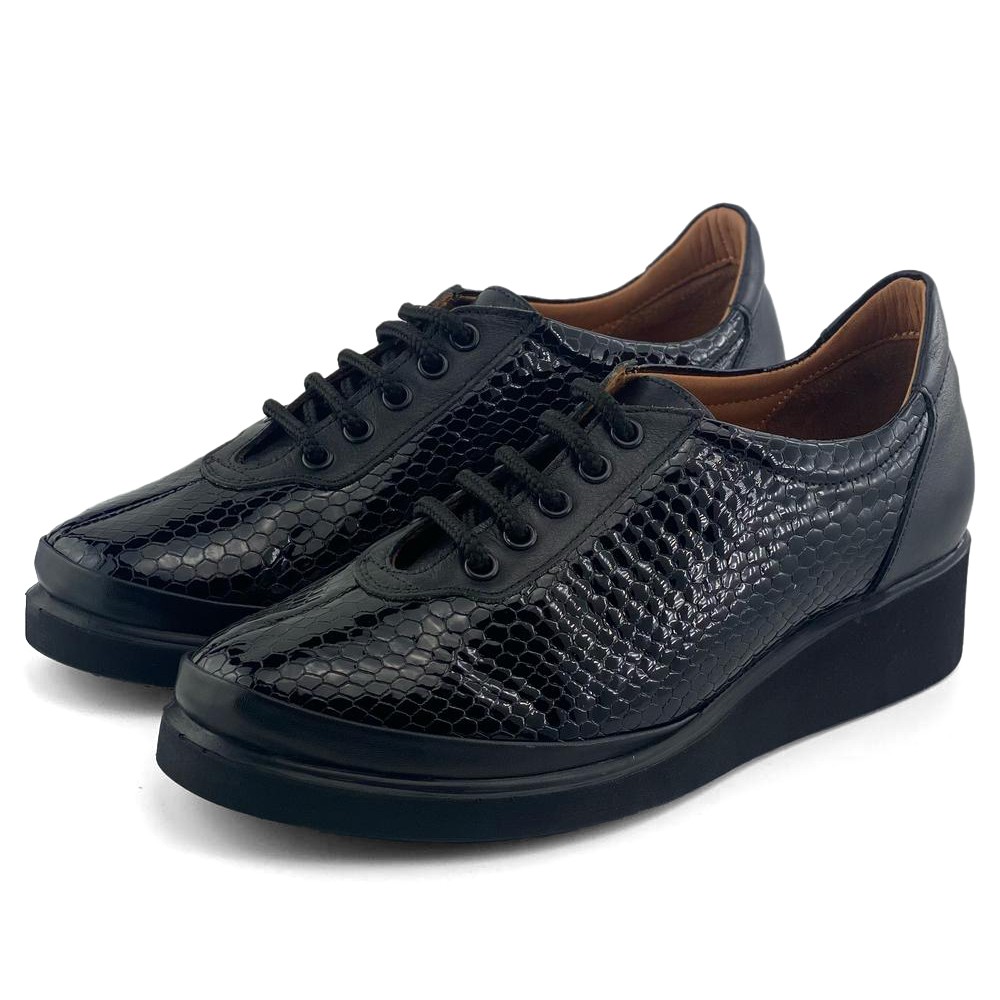 Mona Shoes Ženske cipele, Kožne, Crne