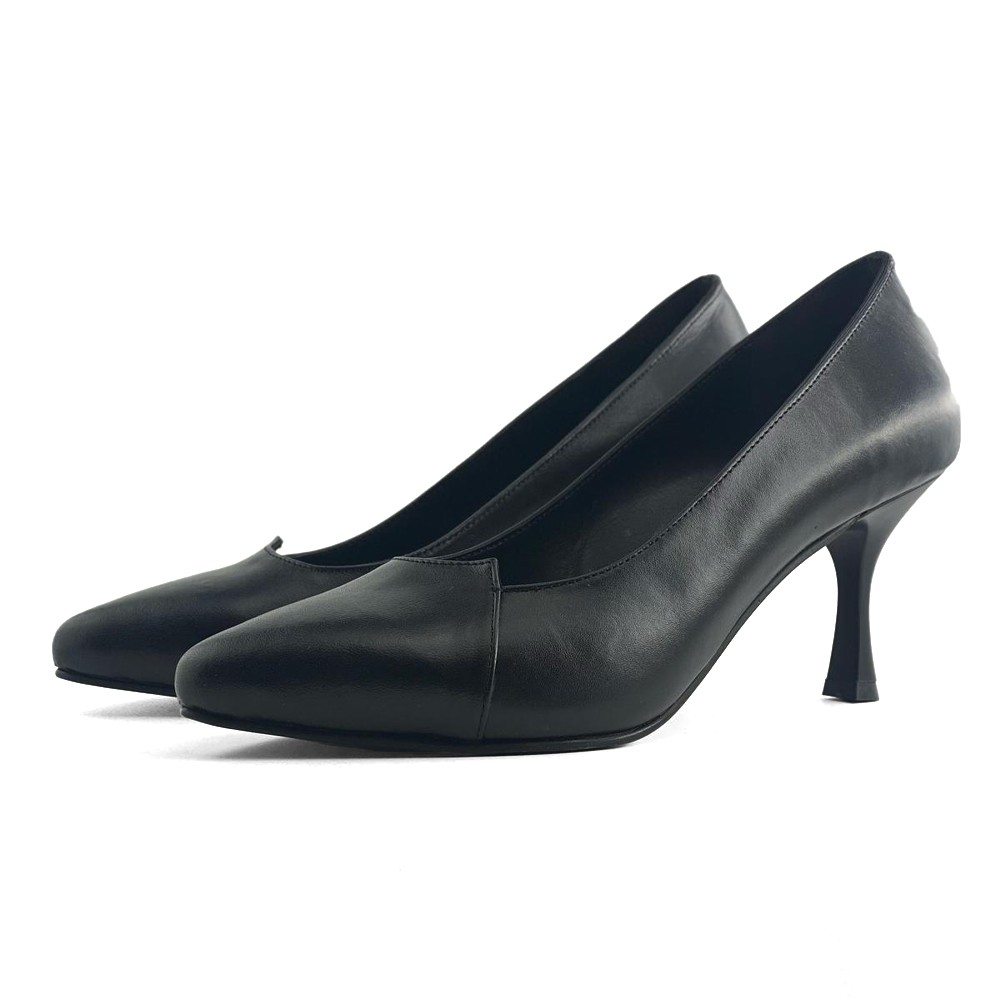 Mona Shoes Ženske cipele, Kožne, Crne