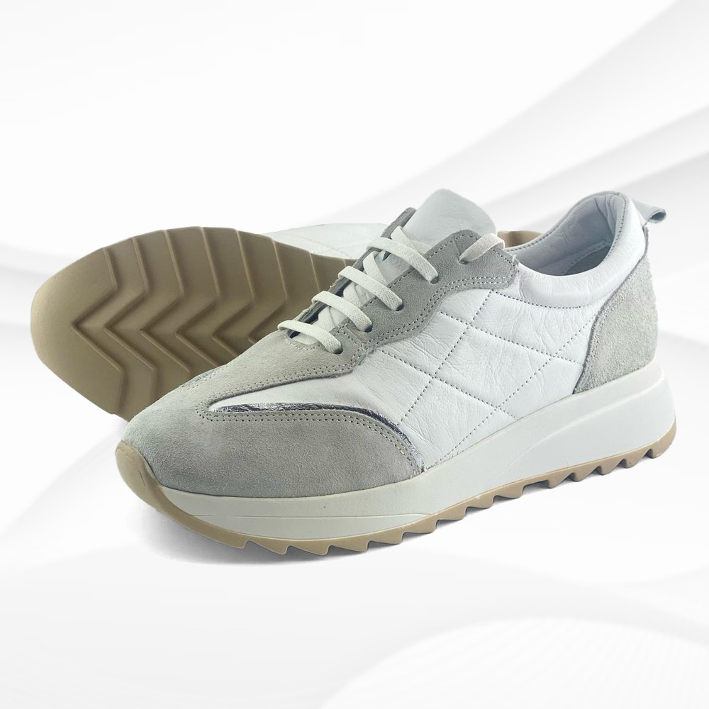 Mona Shoes Ženske patike, Kožne, Bele