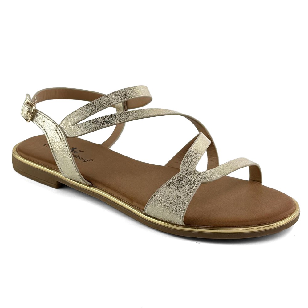 Emelie Strandberg Ženske sandale, Zlatne boje