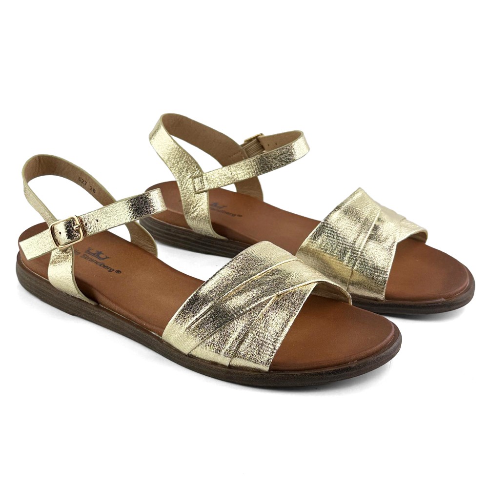 Emelie Strandberg Ženske sandale, Zlatne boje