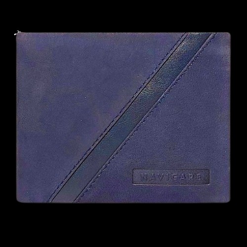 Navigare Muški kožni novčanik, Teget