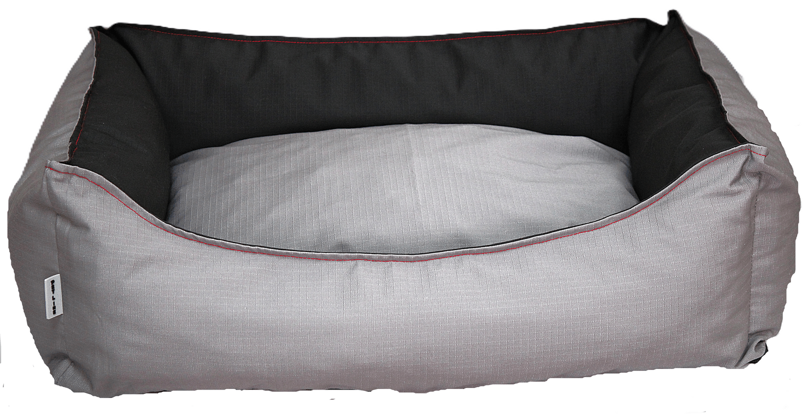 Pet Line Krevet za pse, 60x45cm, Sivo-crni