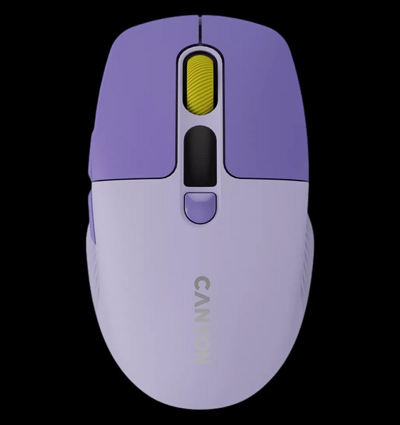 Canyon Mouse MW-26 Silent Dual Mode Wireless ljubičasti