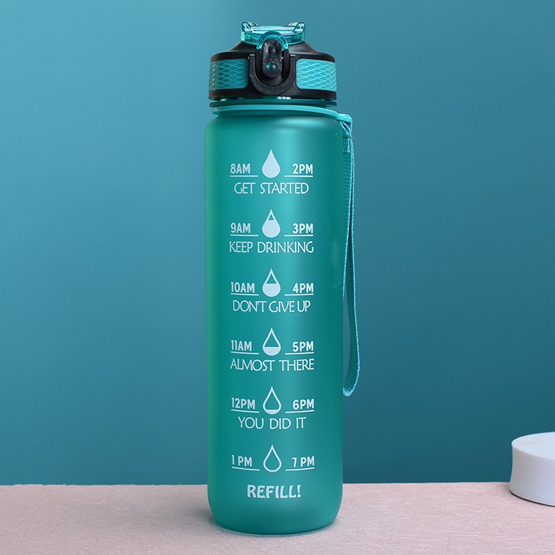 Flašica za vodu, 1 L, Zelena