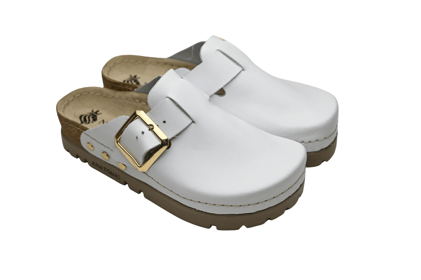 Niland Ženske anatomske kožne klompe, Bele