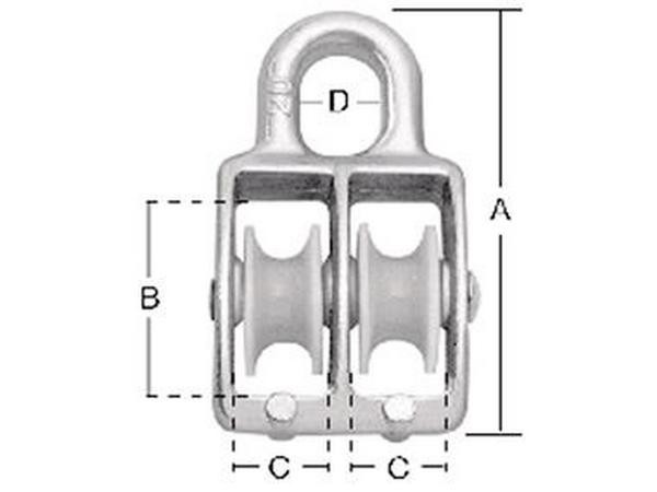 3e DUPLI KOTUR ZA SAJLU 8mm