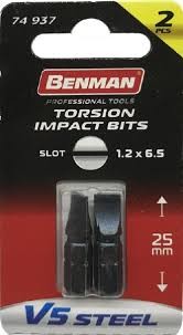 BENMAN Bit umetni nasadni ključ 1,2x6,5x25