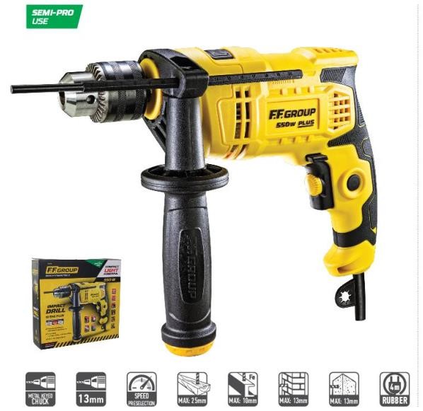 FF Električna udarna bušilica ID 550 PLU