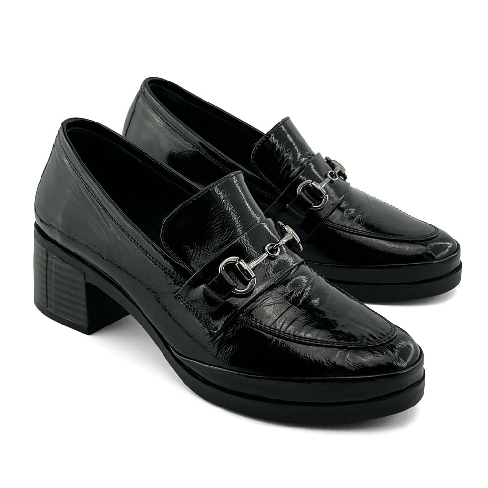 Mona obuća Ženske kožne cipele, Crne