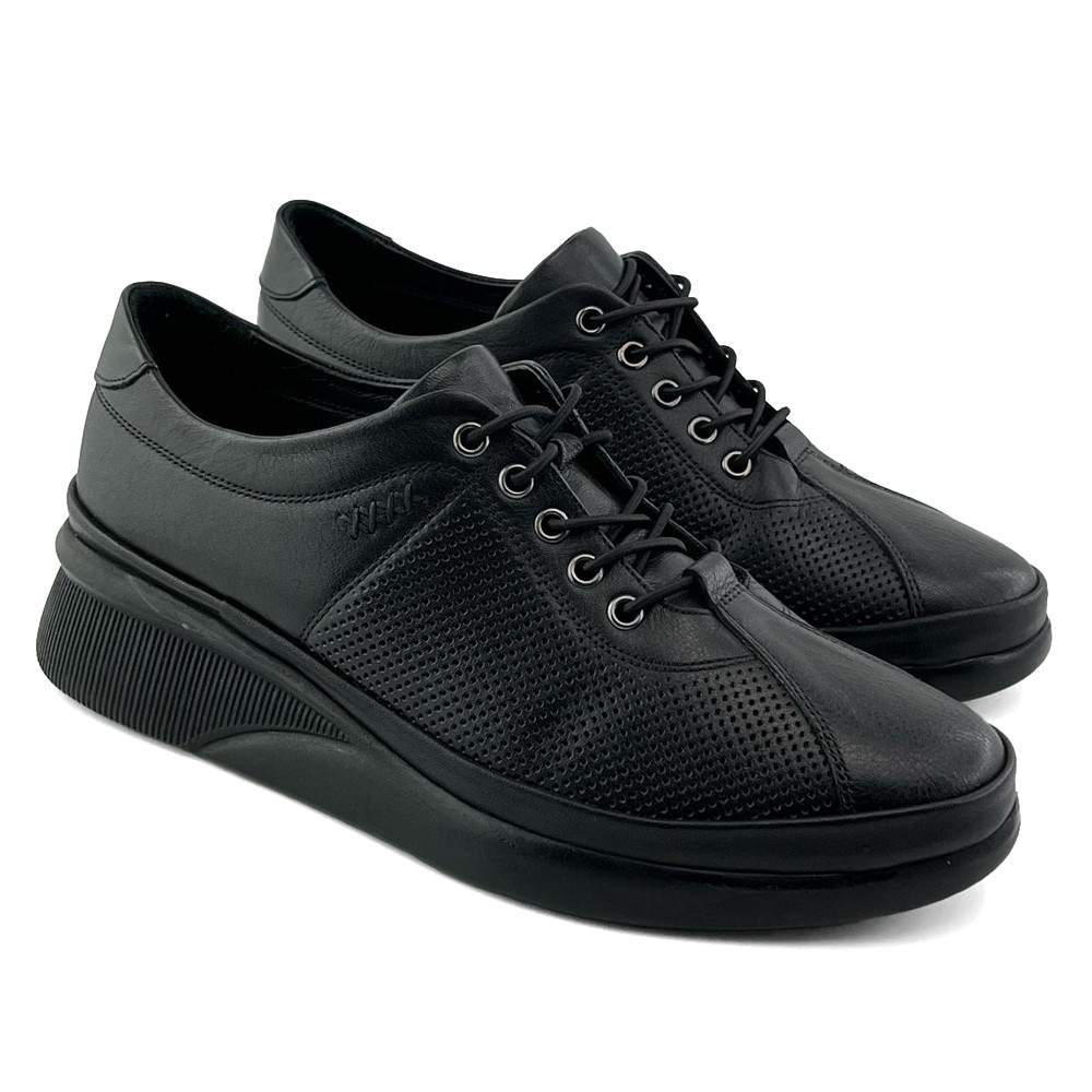 Mona obuća Ženske kožne cipele, Crne