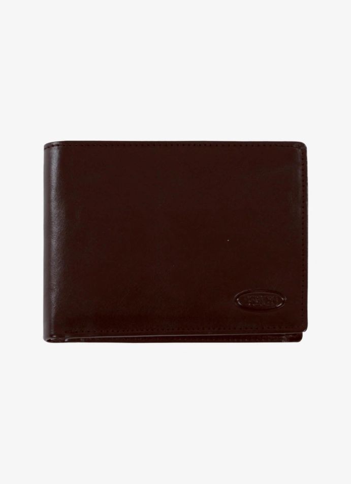 BRIKS novčanik, muški, koža, Monte Rosa, BH109201.002, 12x9x3 cm, braon, RFID