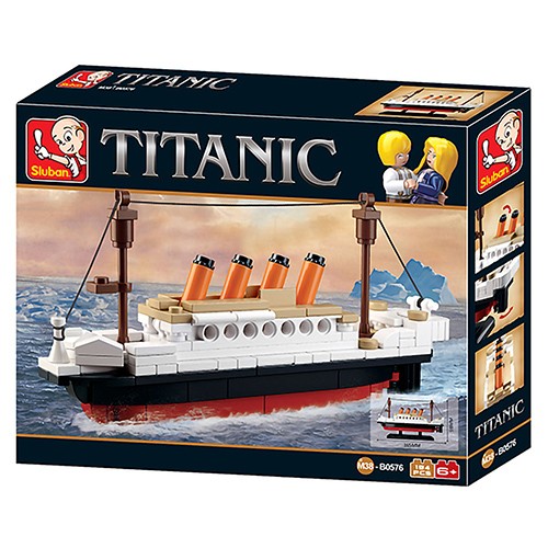 Sluban Kocke Titanik, 194 delova