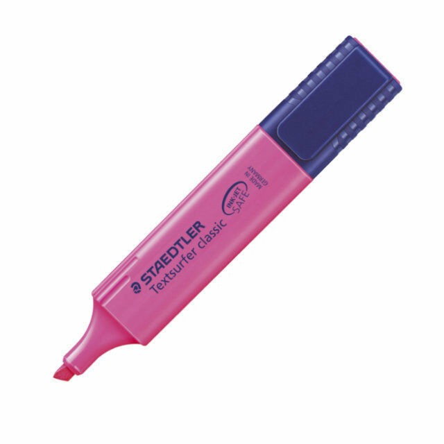 STAEDTLER Marker za tekst, Tektsurfer® classic, 364-23, Pink