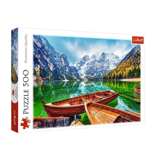 Trefl slagalica, јezero Braјes, Italiјa, 500 delova, 48x34 cm, 37486