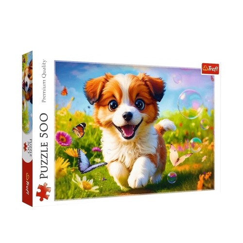 Trefl slagalica, Veseli pas, 500 delova, 48*34 cm, 37524