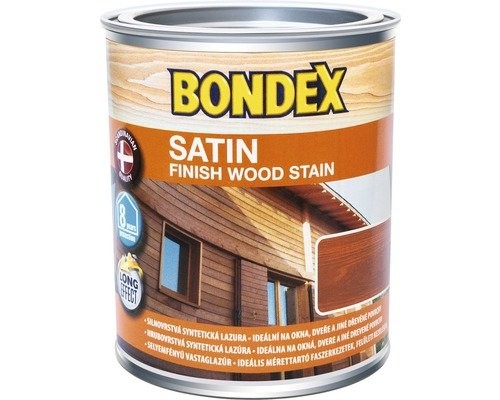 BONDEX Lazurni premaz za drvo Satin 0.75l orah