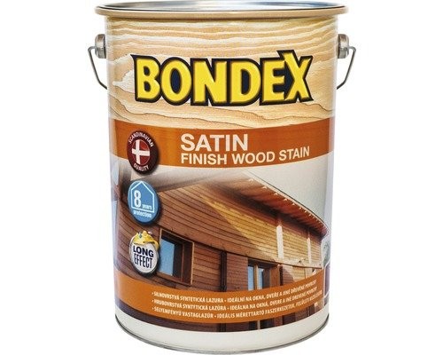 BONDEX Lazurni premaz za drvo Satin 5l bezbojni