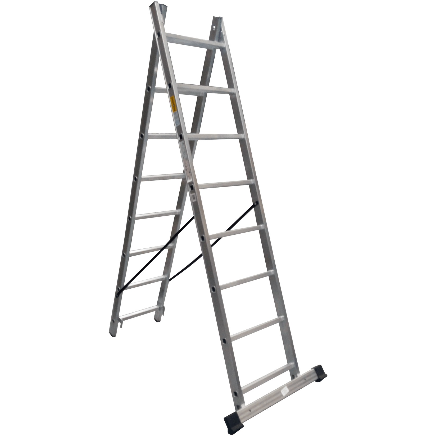 DRABEST Merdevine aluminijumske dvodelne 2x7