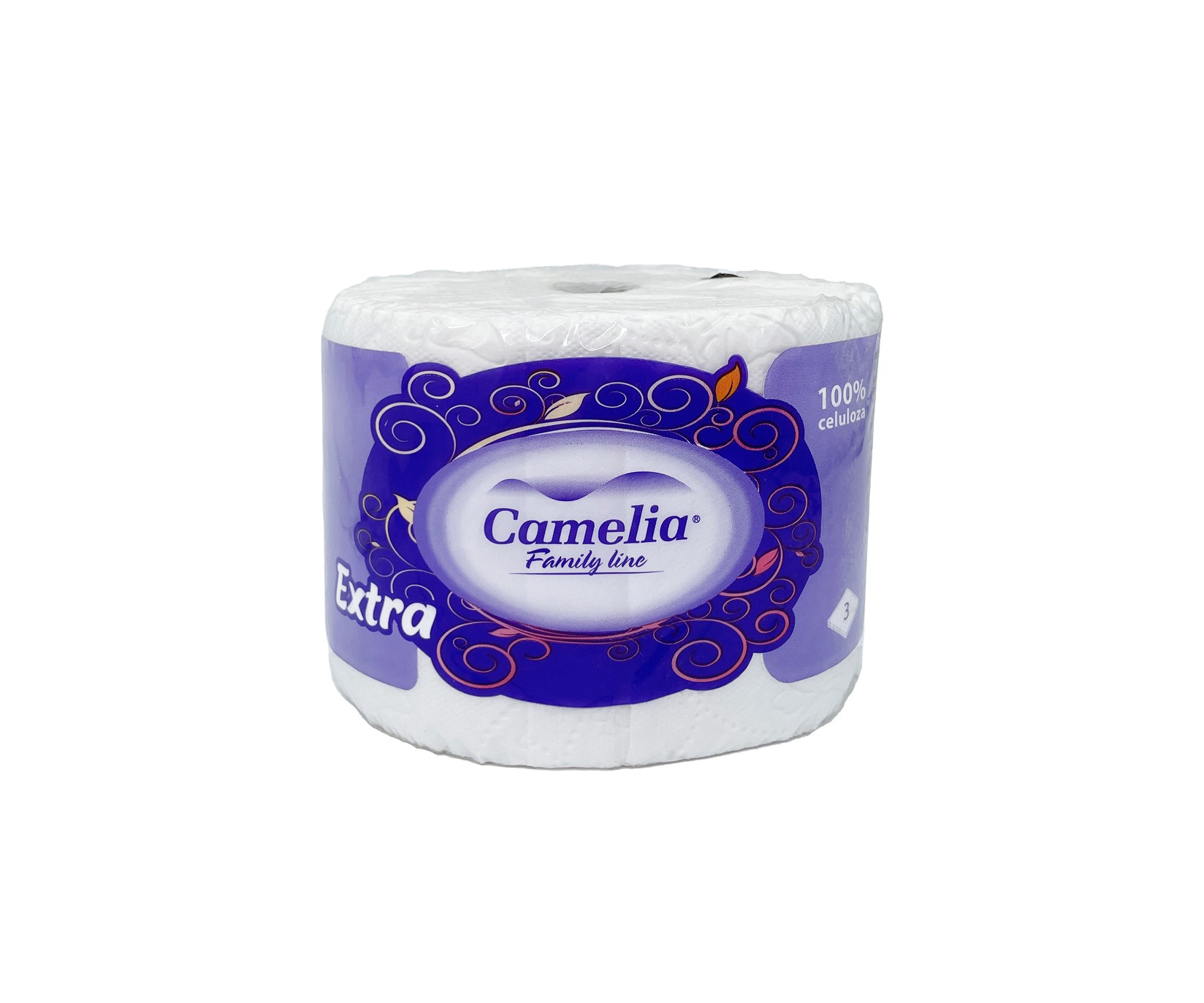 Camelia Toalet papir rolna, Extra Troslojni