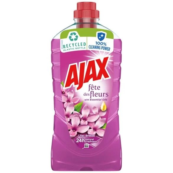 Ajax Tečnost za podove Lilac Breez, 1l