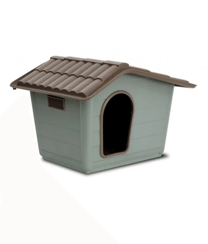 MP Bergamo Eco Kućica za pse, M, 79x56x60cm, Zeleno-Braon