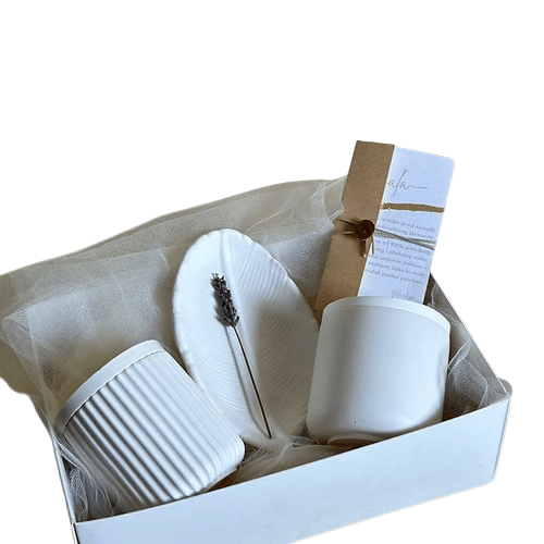 Marfeja Gift Shop Poklon Set Stil i Praktičnost, Beli