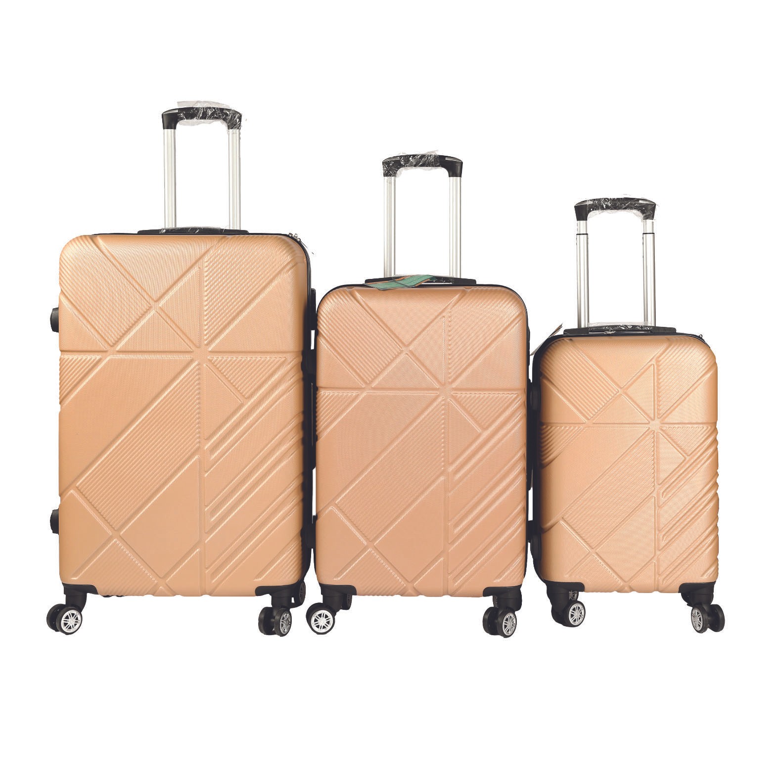 Kick Enjoy Set kofera Andalus, 3 komada, Zlatna boja